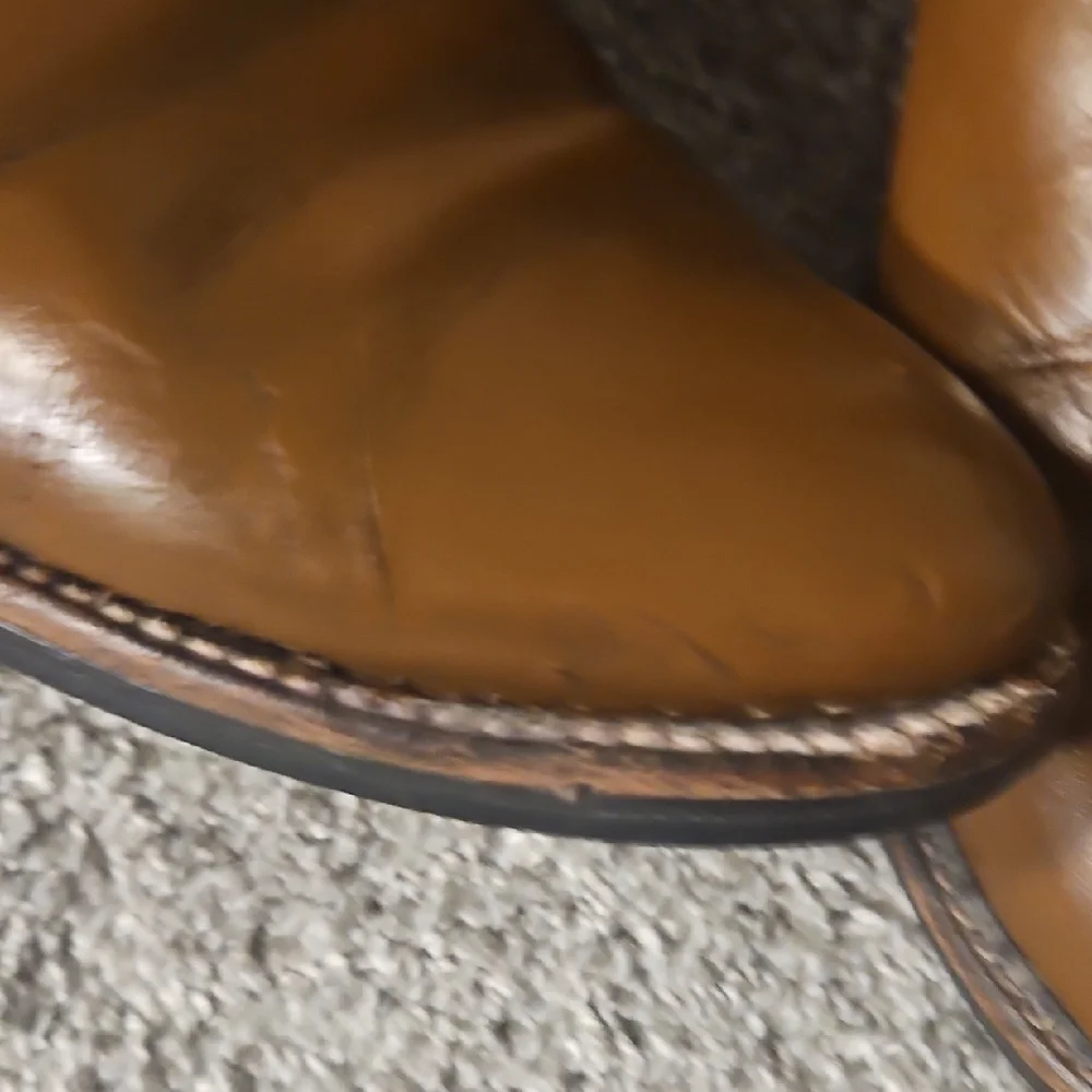 Red Wing Shoes Brown Leather Boots Western Cowboy 10